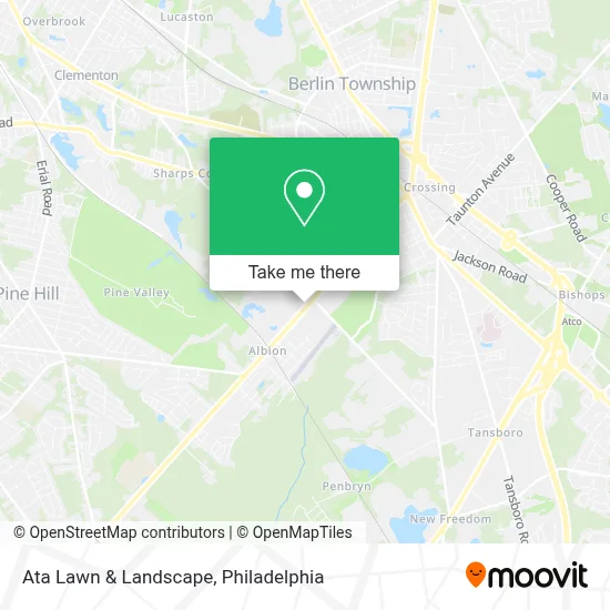 Ata Lawn & Landscape map