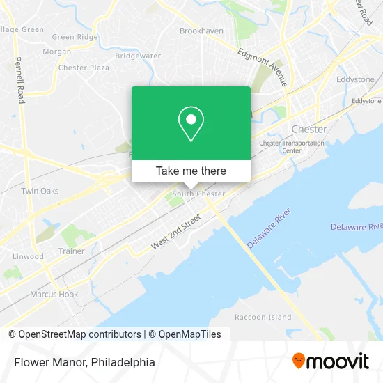 Flower Manor map