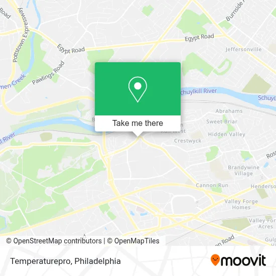 Temperaturepro map