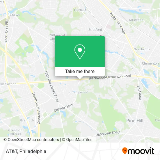 At&T map