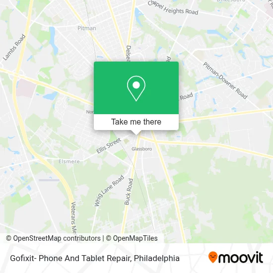 Gofixit- Phone And Tablet Repair map