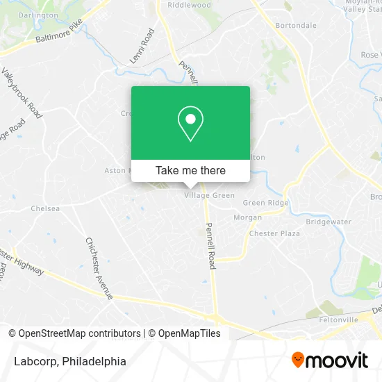Labcorp map