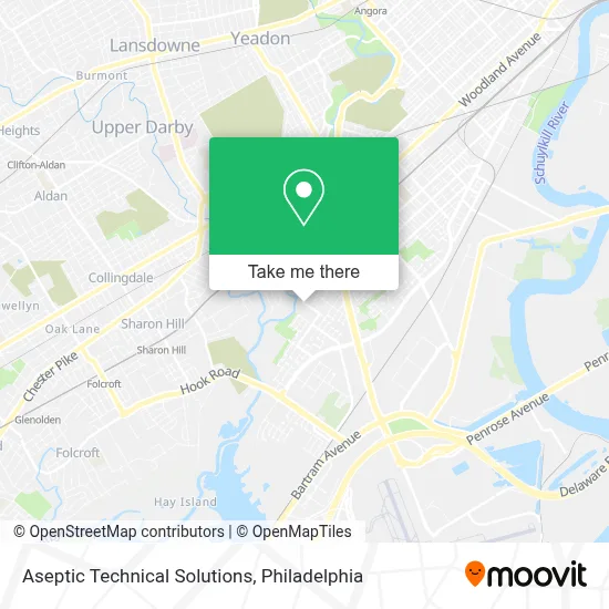 Aseptic Technical Solutions map