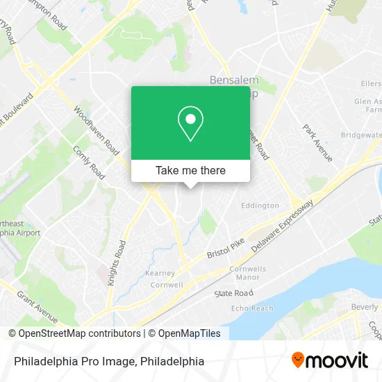 Philadelphia Pro Image map