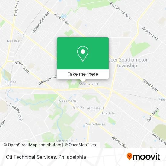 Cti Technical Services map