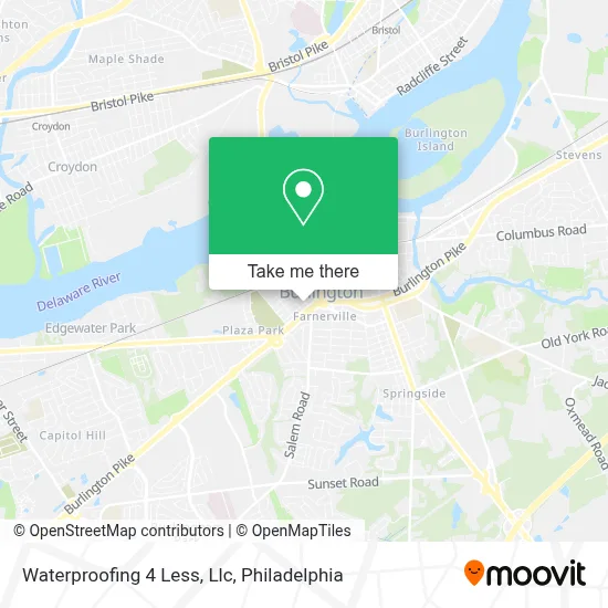 Waterproofing 4 Less, Llc map