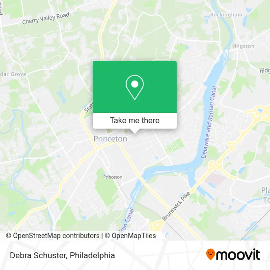 Debra Schuster map