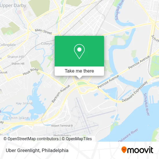 Uber Greenlight map
