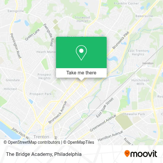 The Bridge Academy map