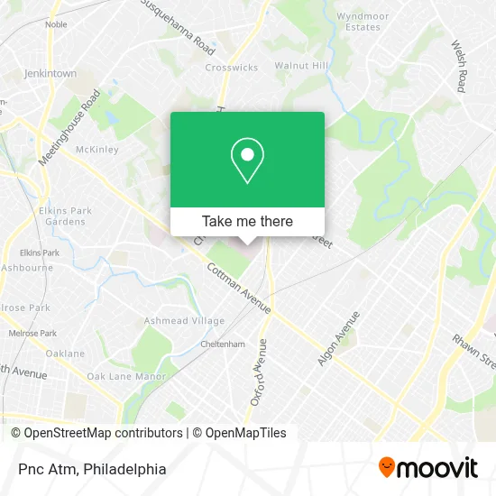 Pnc Atm map