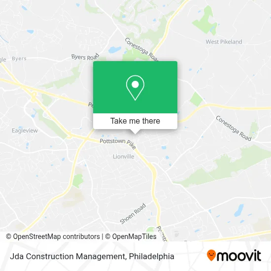 Jda Construction Management map
