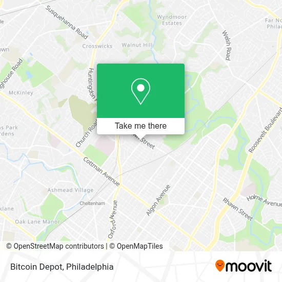 Bitcoin Depot map