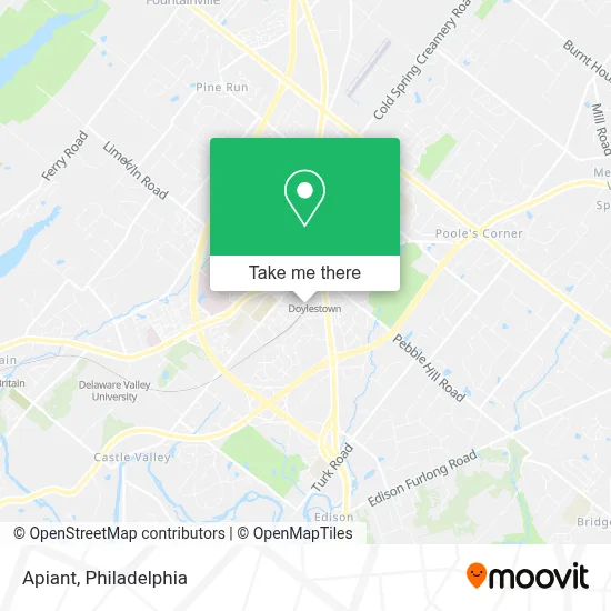 Apiant map