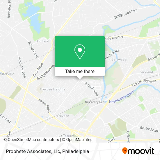 Prophete Associates, Llc map