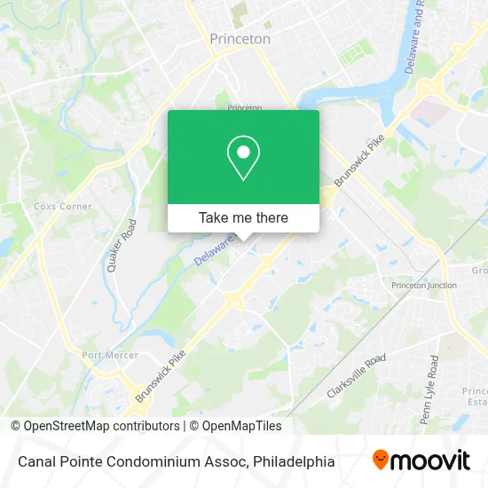 Canal Pointe Condominium Assoc map