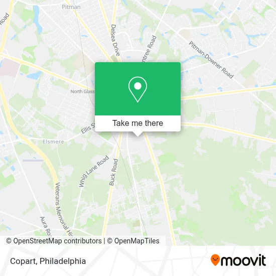 Copart map