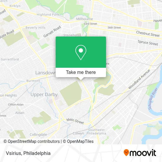 Vsirius map