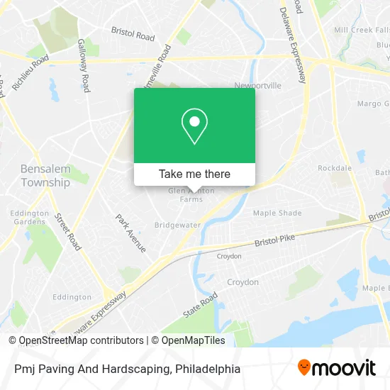 Pmj Paving And Hardscaping map