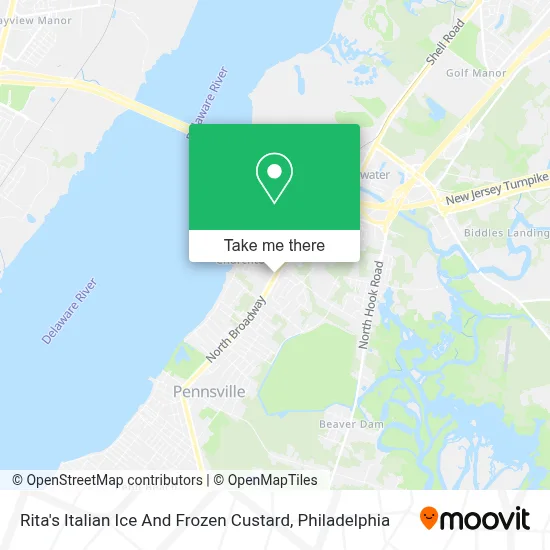 Rita's Italian Ice And Frozen Custard map
