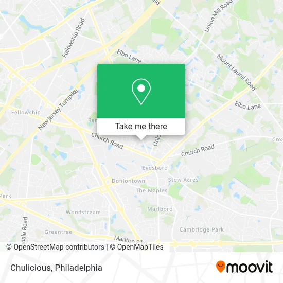 Chulicious map