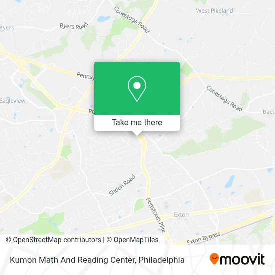 Kumon Math And Reading Center map