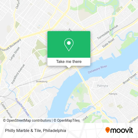 Philly Marble & Tile map