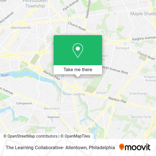 The Learning Collaborative- Allentown map