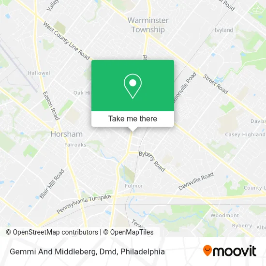 Gemmi And Middleberg, Dmd map