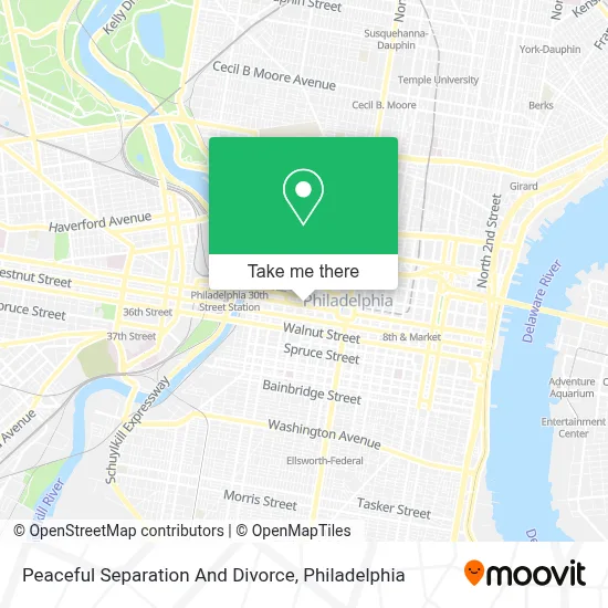 Peaceful Separation And Divorce map