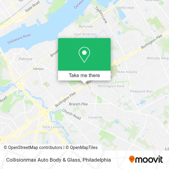 Collisionmax Auto Body & Glass map