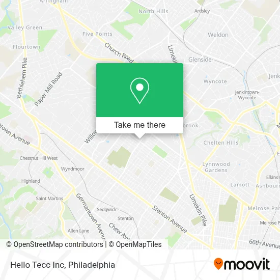 Hello Tecc Inc map