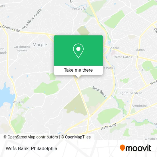 Wsfs Bank map