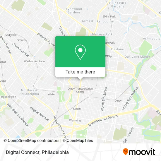 Digital Connect map