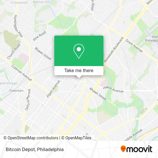 Bitcoin Depot map