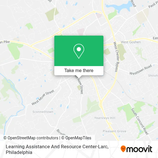 Learning Assistance And Resource Center-Larc map