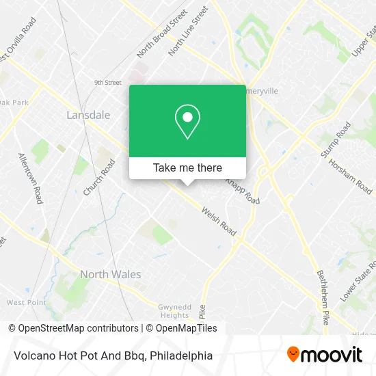 Volcano Hot Pot And Bbq map