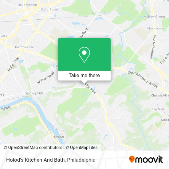 Holod's Kitchen And Bath map