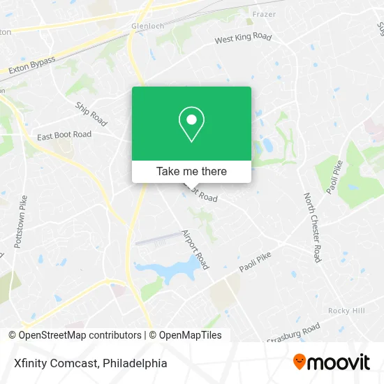 Xfinity Comcast map