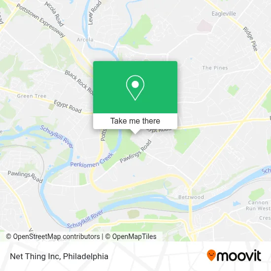 Net Thing Inc map