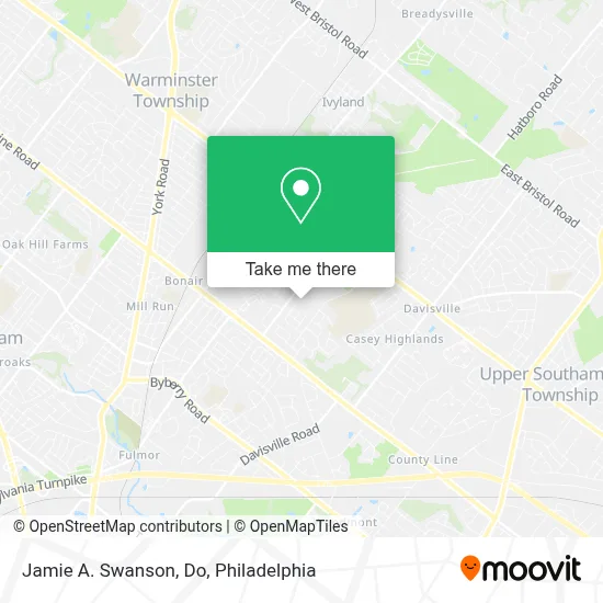 Jamie A. Swanson, Do map