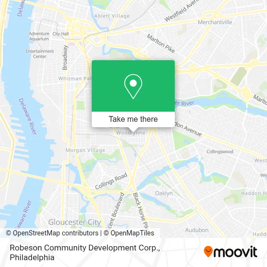 Robeson Community Development Corp. map