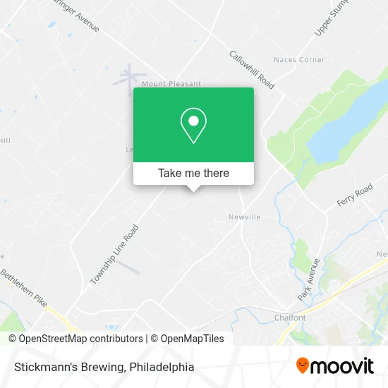 Stickmann's Brewing map