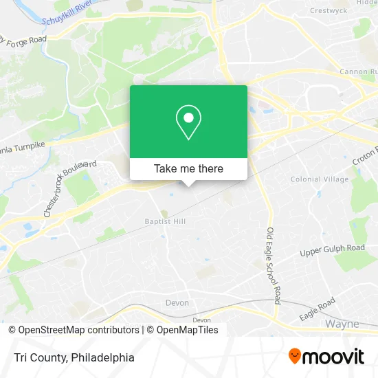 Tri County map