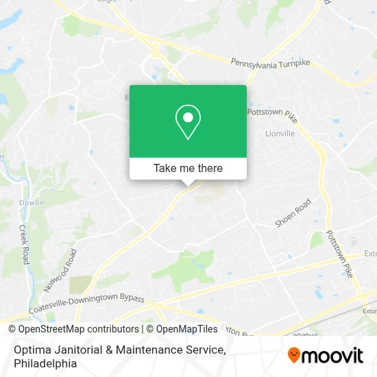 Optima Janitorial & Maintenance Service map
