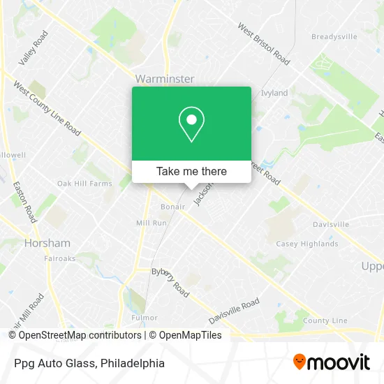 Ppg Auto Glass map