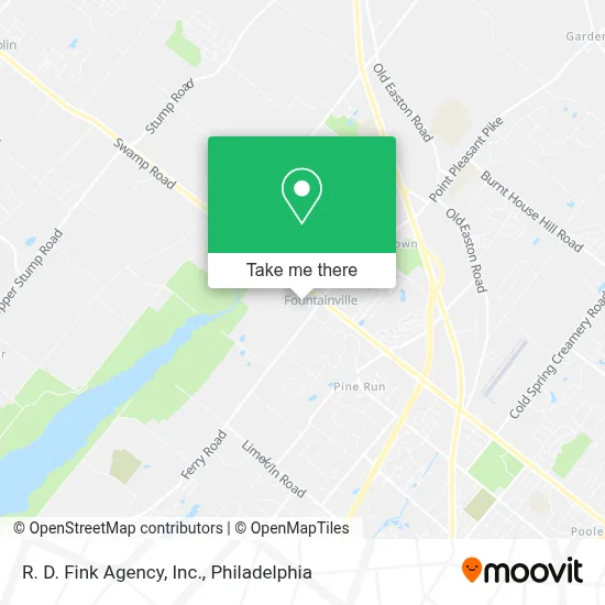 R. D. Fink Agency, Inc. map