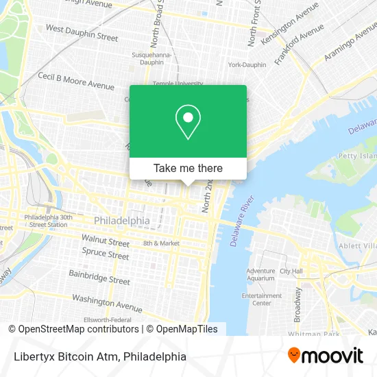 Libertyx Bitcoin Atm map