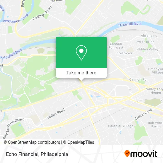Echo Financial map