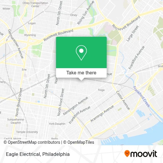Eagle Electrical map