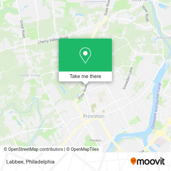 Labbee map
